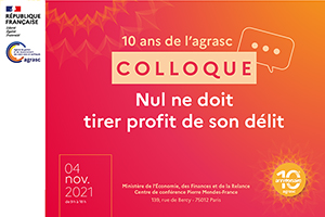 10 ans de L'Agrasc : colloque et vente aux enchères au programme ©DR